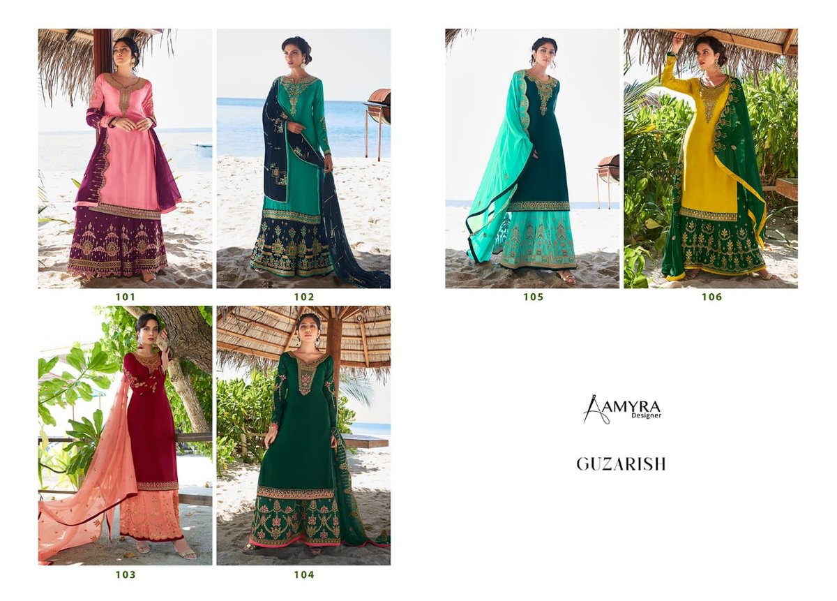 Amyra Designer Guzarish 101-106 Series 7