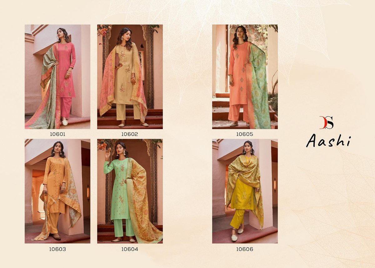 Deepsy Suits Aashi 10601-10606 Series 7