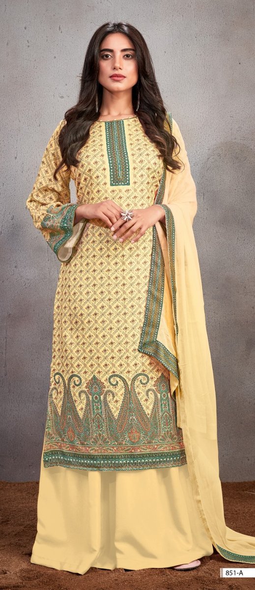 Bipson Prints Aashi 851 Colors 1