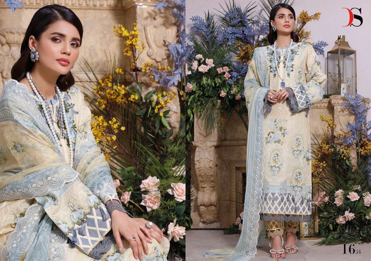 Deepsy Suits Firdous Embroidered Dupatta Vol-2 1651-1658 Series 4