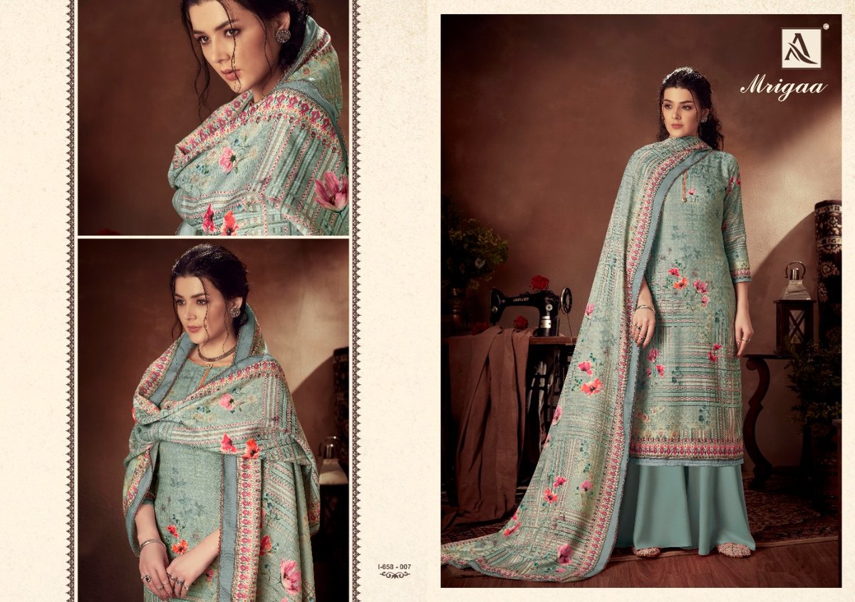 Alok Suits Mrigaa 658-001-658-010 Series 7