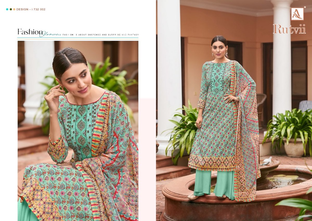 Alok Suit Rutvii 1732-001 To 1732-008 Series 2