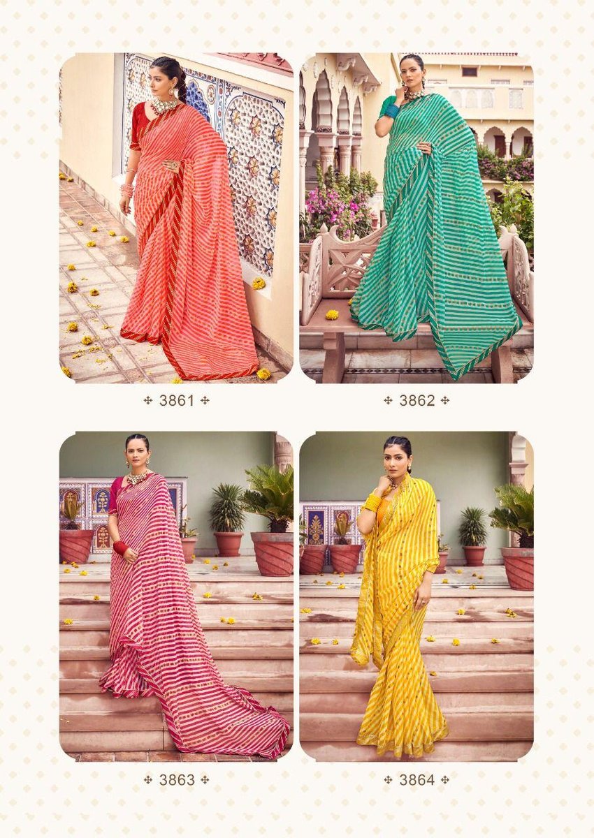 5D Designer Ruchika 3861-3864 Series 5