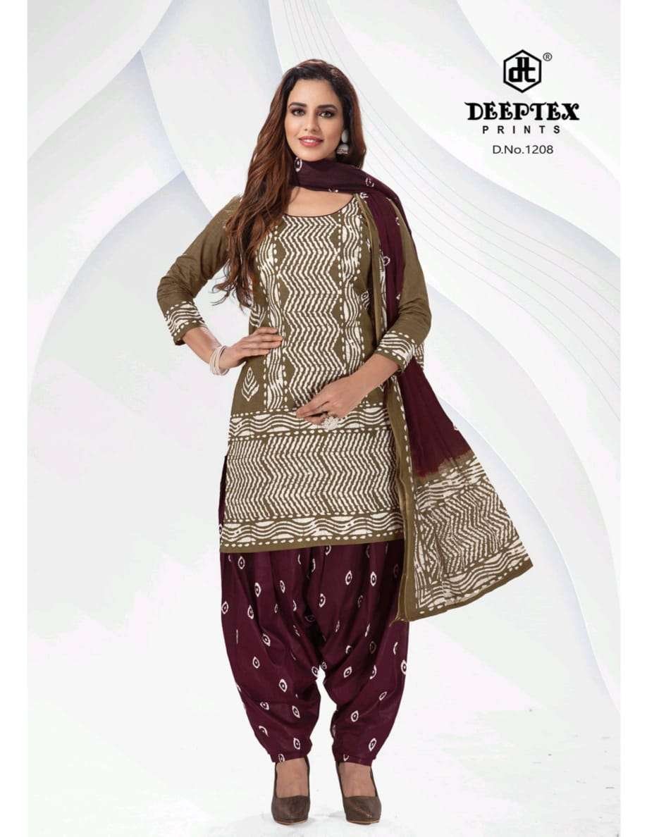 Deeptex Prints Batik Plus Vol-12 1201-1210 Series 8