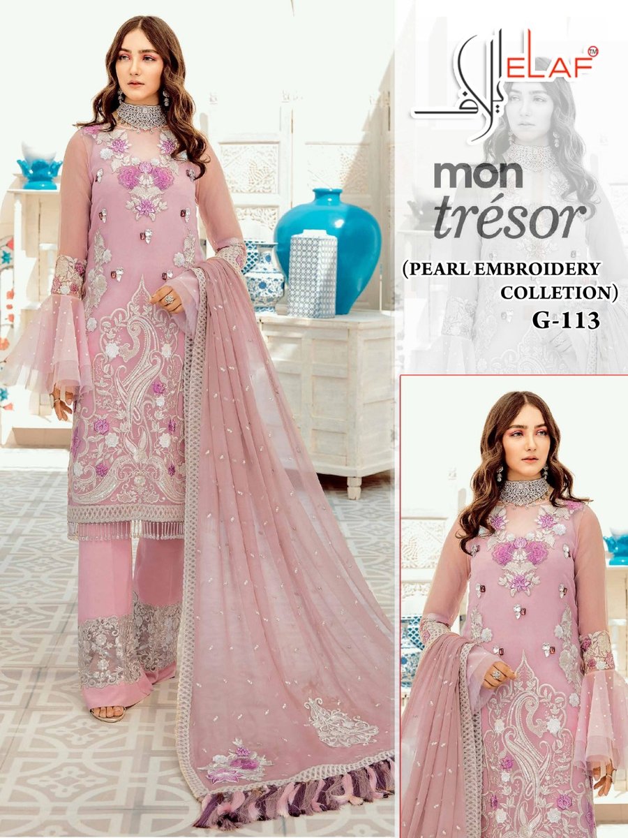 Galaxy Fab Elaf Mon Tresor G-113 Salwar Suit 1