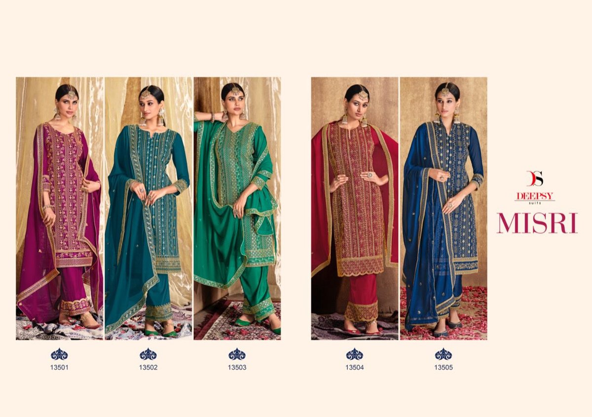 Deepsy Suits Misri 13501-13505 Series 6