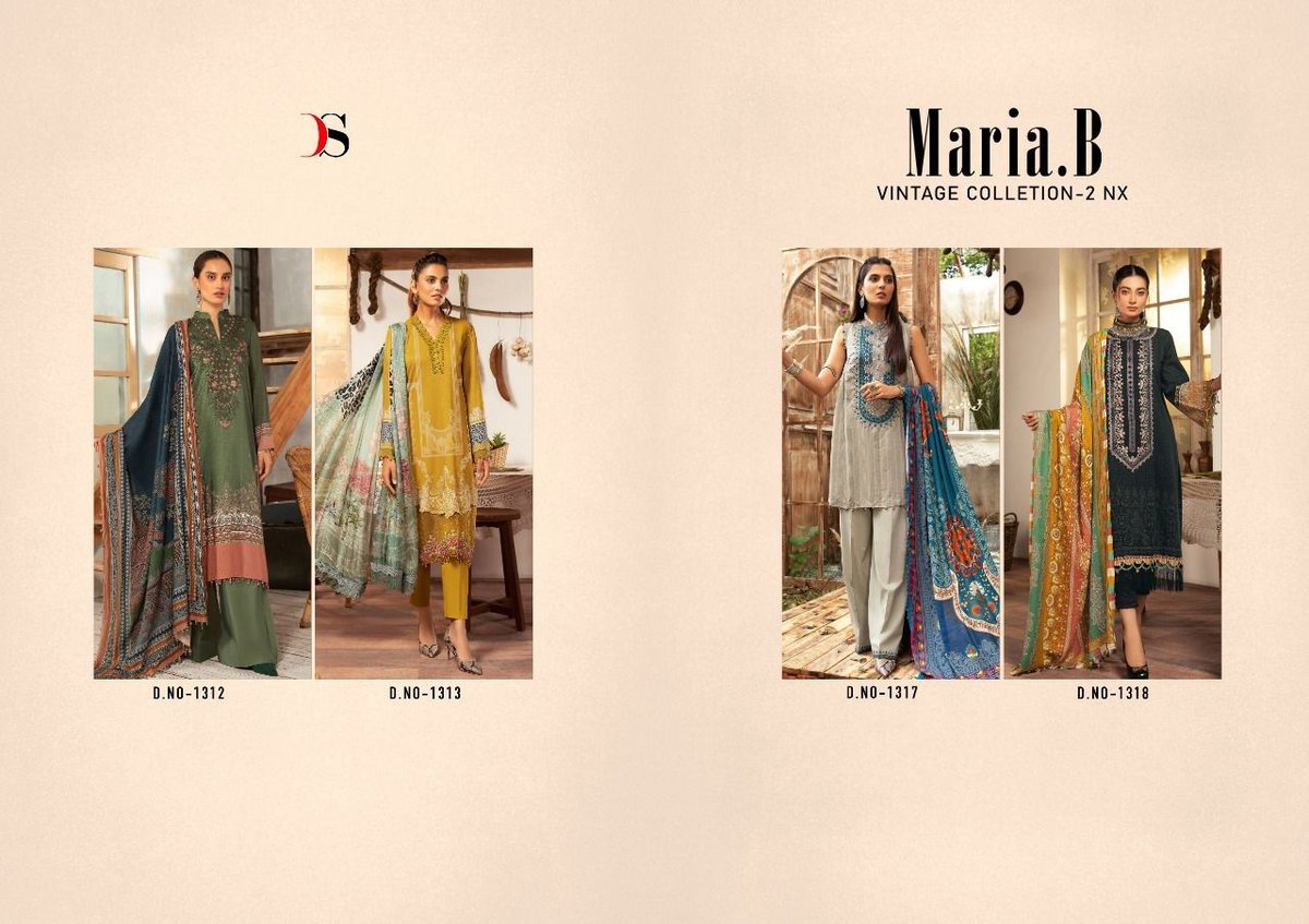 Deepsy Suits Maria.B Vintage Collection Vol-2 Nx 1312-1318 Series 5