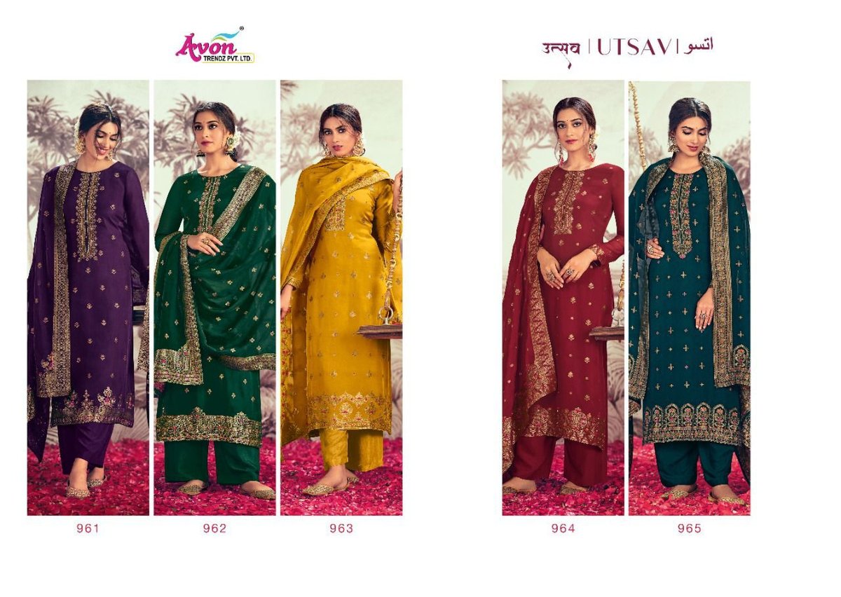 Avon Trendz Utsav 961-965 Series 6