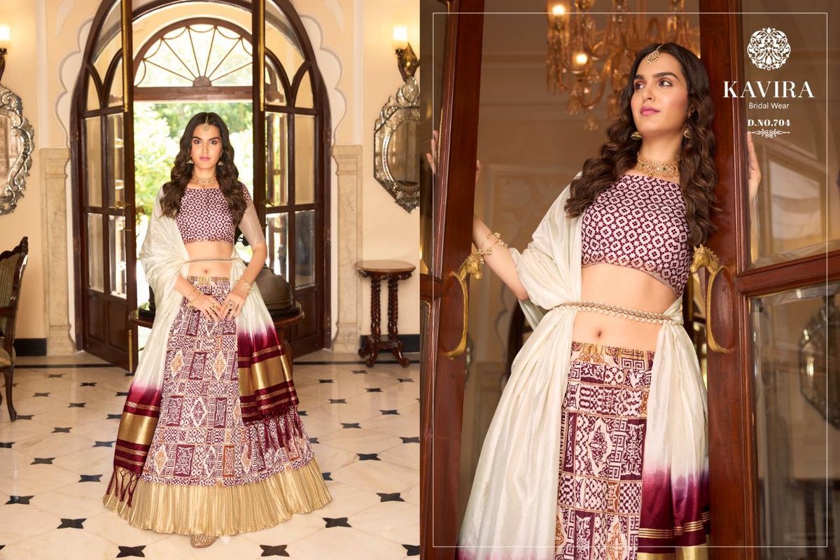 Kavira Lehenga Vivanta 701-708 Series 4