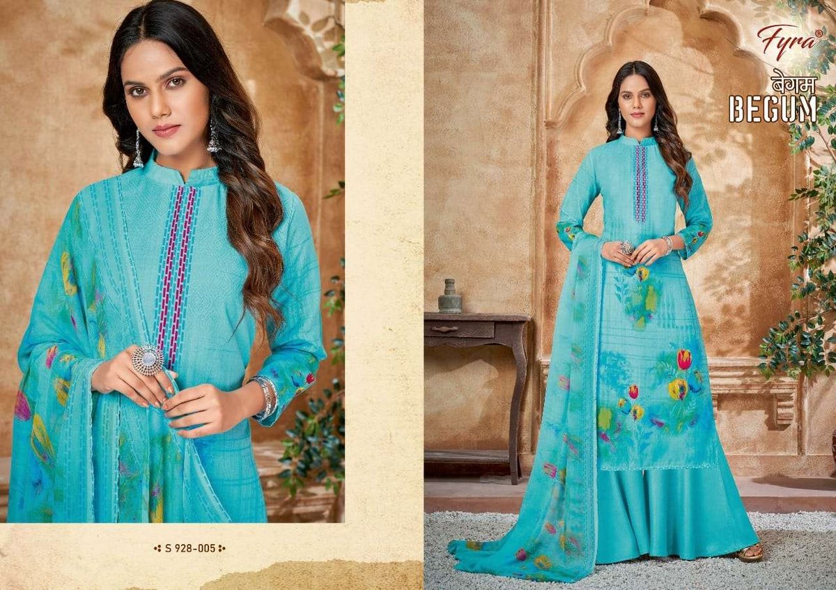 Alok Suit Fyra Begum 928-001 to 928-010 Series 5