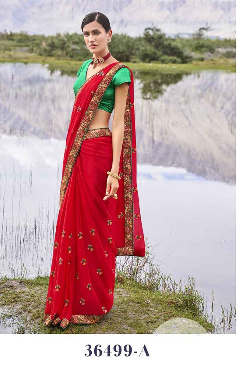 Anushree Saree Lavanya 36499 Colors 1