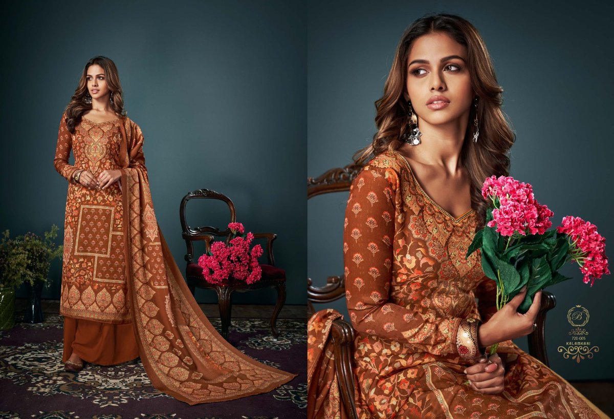 Belliza Designer Kalamkari 720-001 to 720-008 Series 5