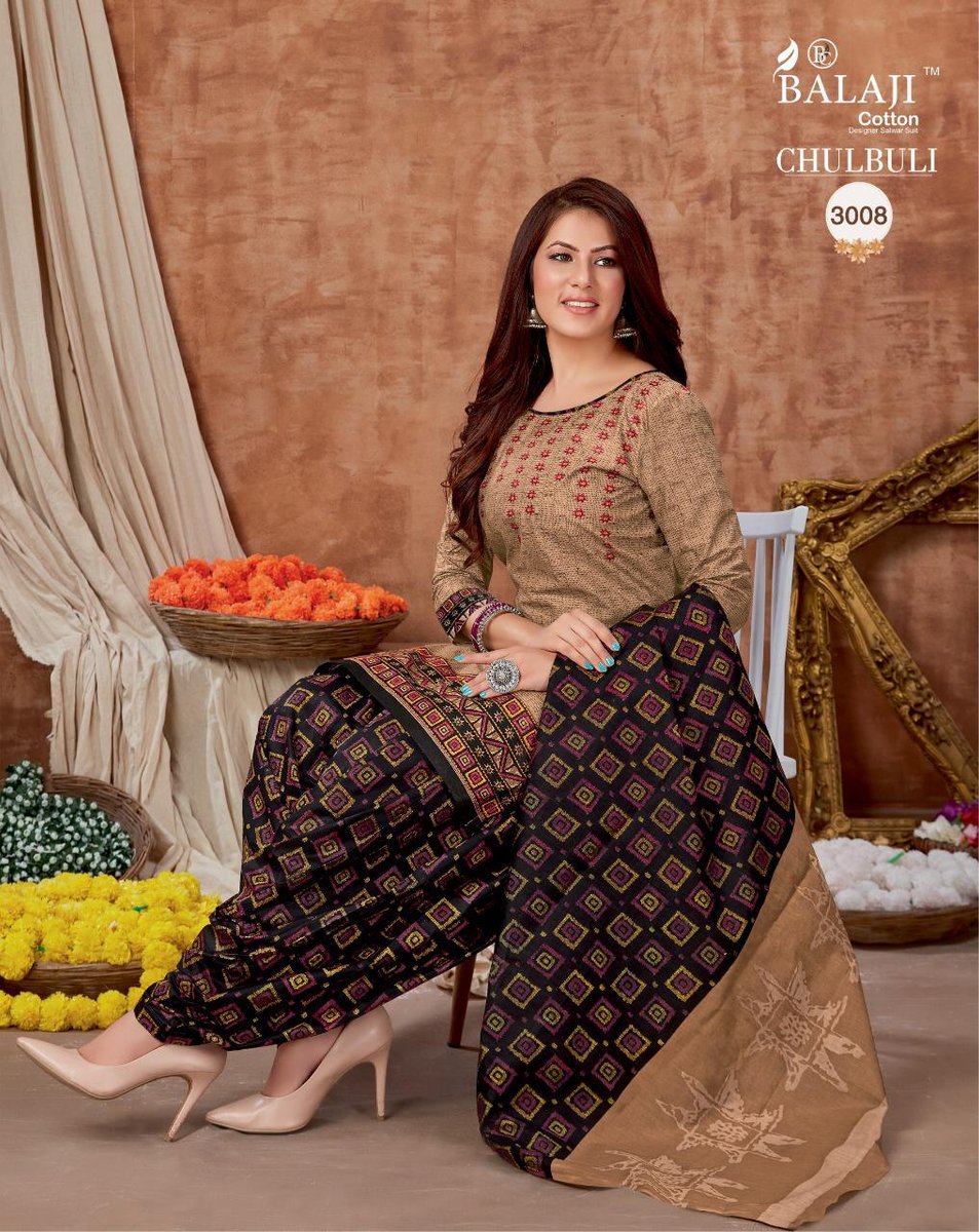 Balaji Cotton Chulbuli Vol-3 3001-3012 Series 8