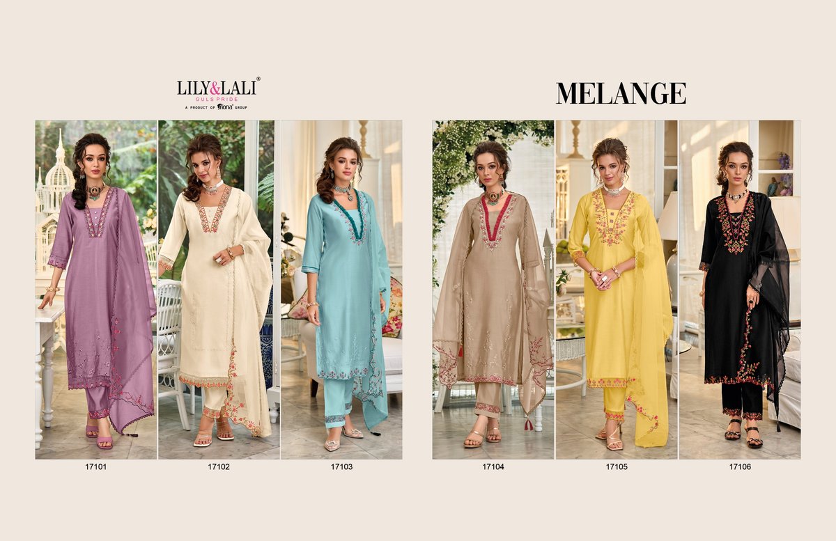 LILY & LALI MELANGE 17101 TO 17106 7