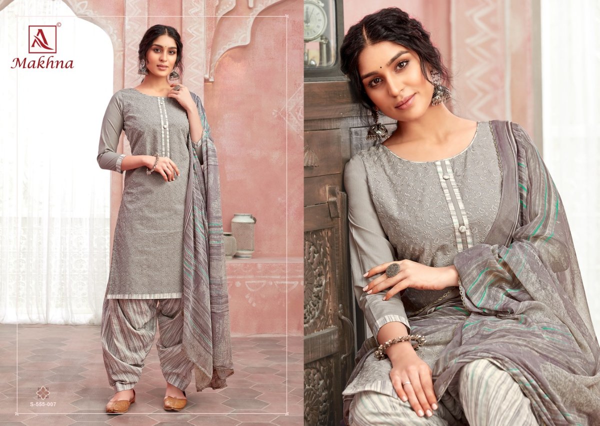 Alok Suits Makhna 555-001-555-008 Series 7