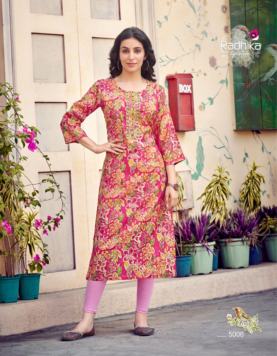 RADHIKA LIFESTYLE CHARMING VOL-5 5001 TO 5006 6