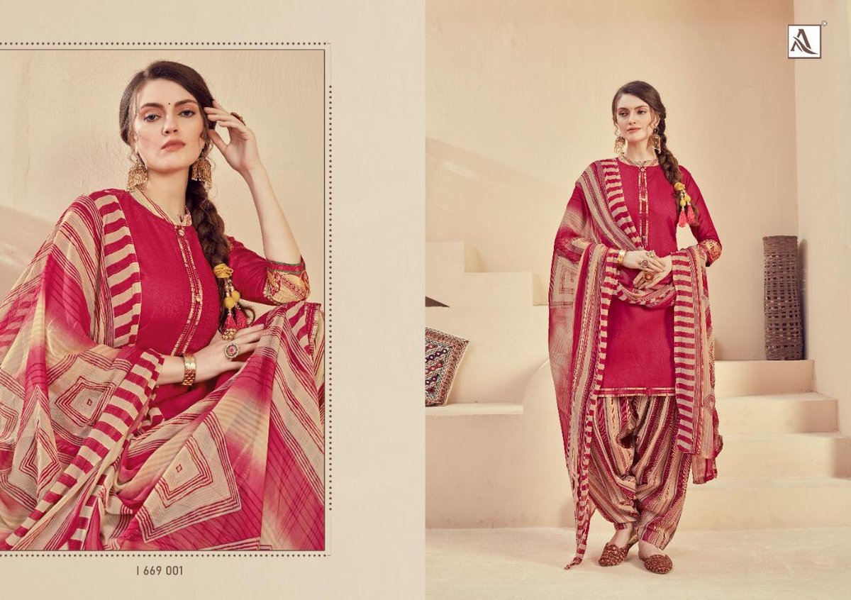 Alok Suits Noor-E-Patiyala 669-001-669-010 Series 1