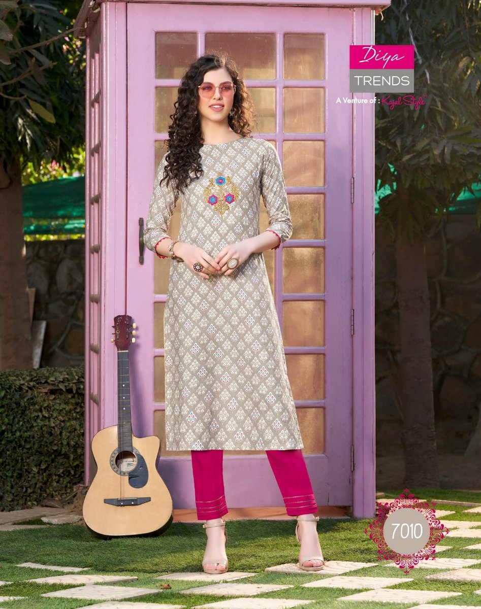 Diya Trends Biba's Vol-7 7001-7014 Series 10