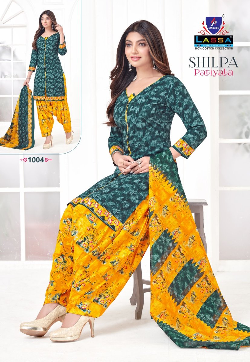 Arihant Cotton Shilpa Patiyala 1001-1010  Series 4