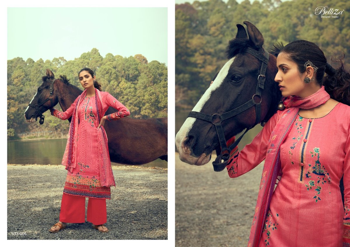 Belliza Designer Riwaaz vol-2 533-001 to 533-010 Series 5