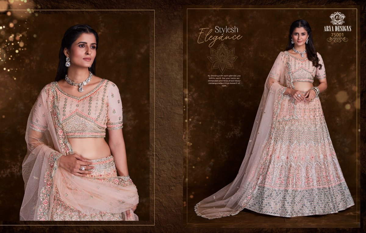 Arya Designs Pratha Vol-4 75001-75024 Series 1