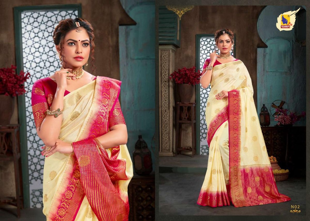 Ashika Saree Navratna N-01 to N-08 Series 2