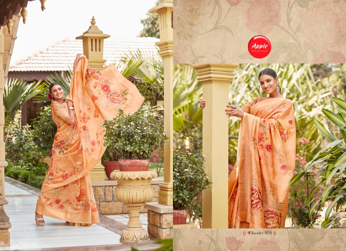 Apple Saree Fiorella 301-308 Series 8