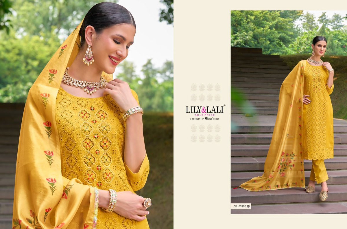 Lily And Lali Chikenkari Vol-2 13901-13906 Series 2