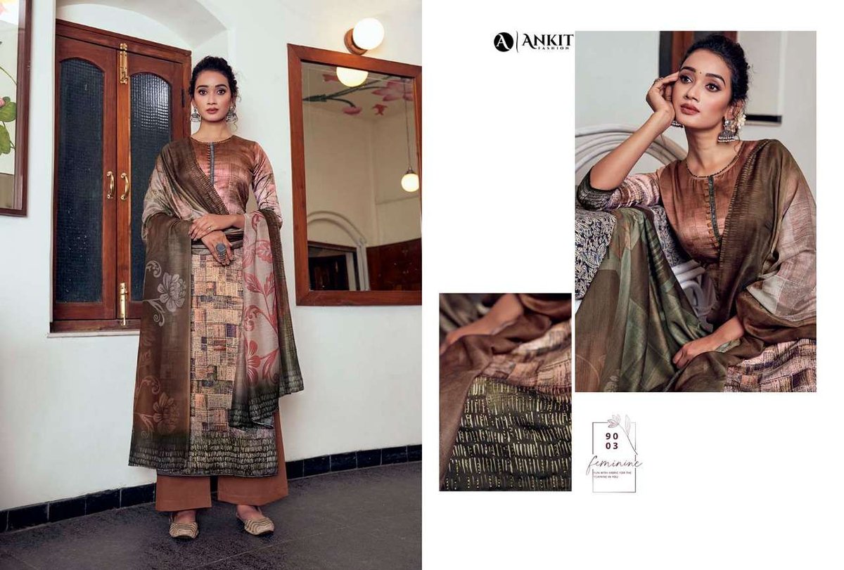 Ankit Fashion Aahana 9001-9006 Series 3
