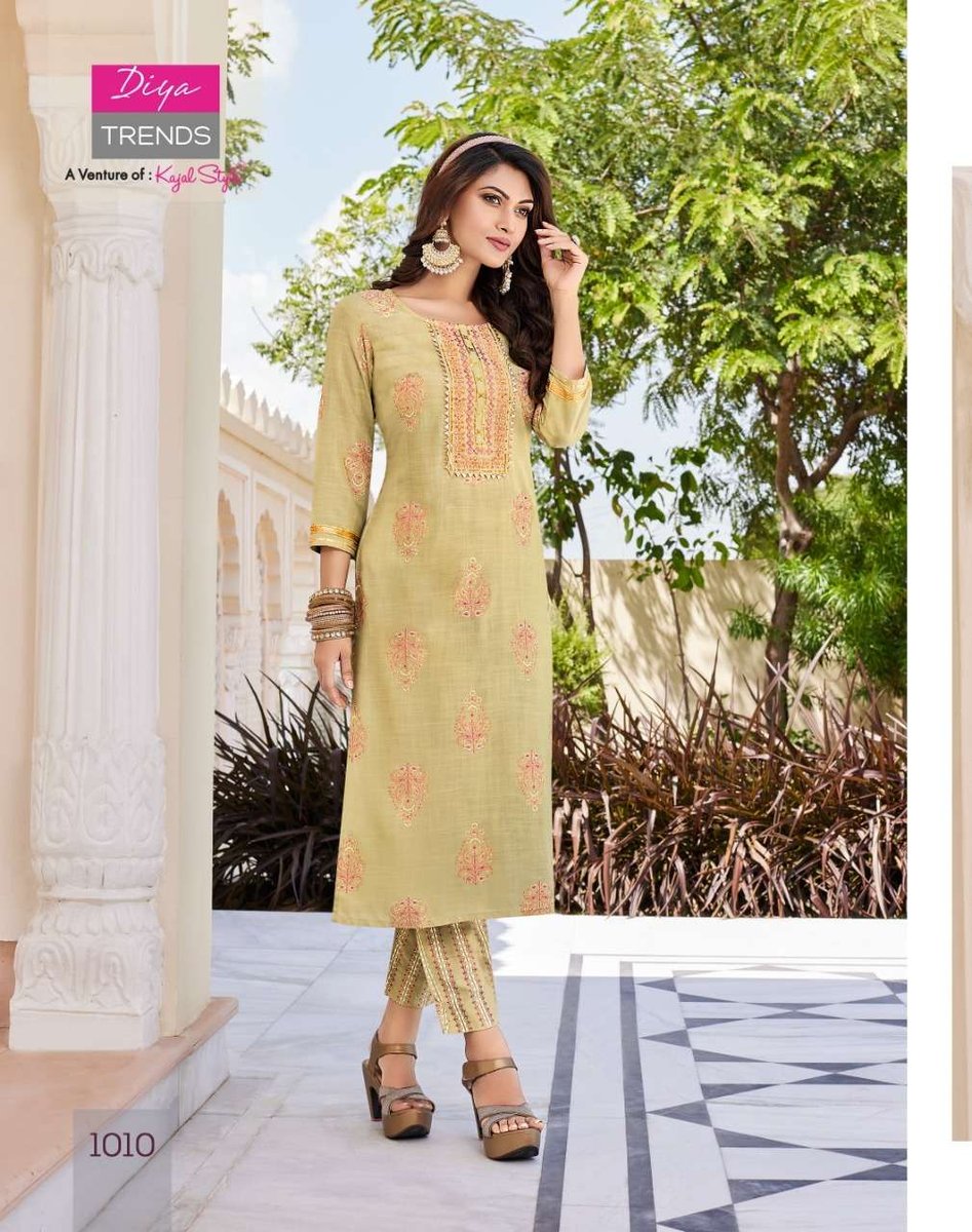 Diya Trends Zoori Vol-1 1001-1010 Series 10