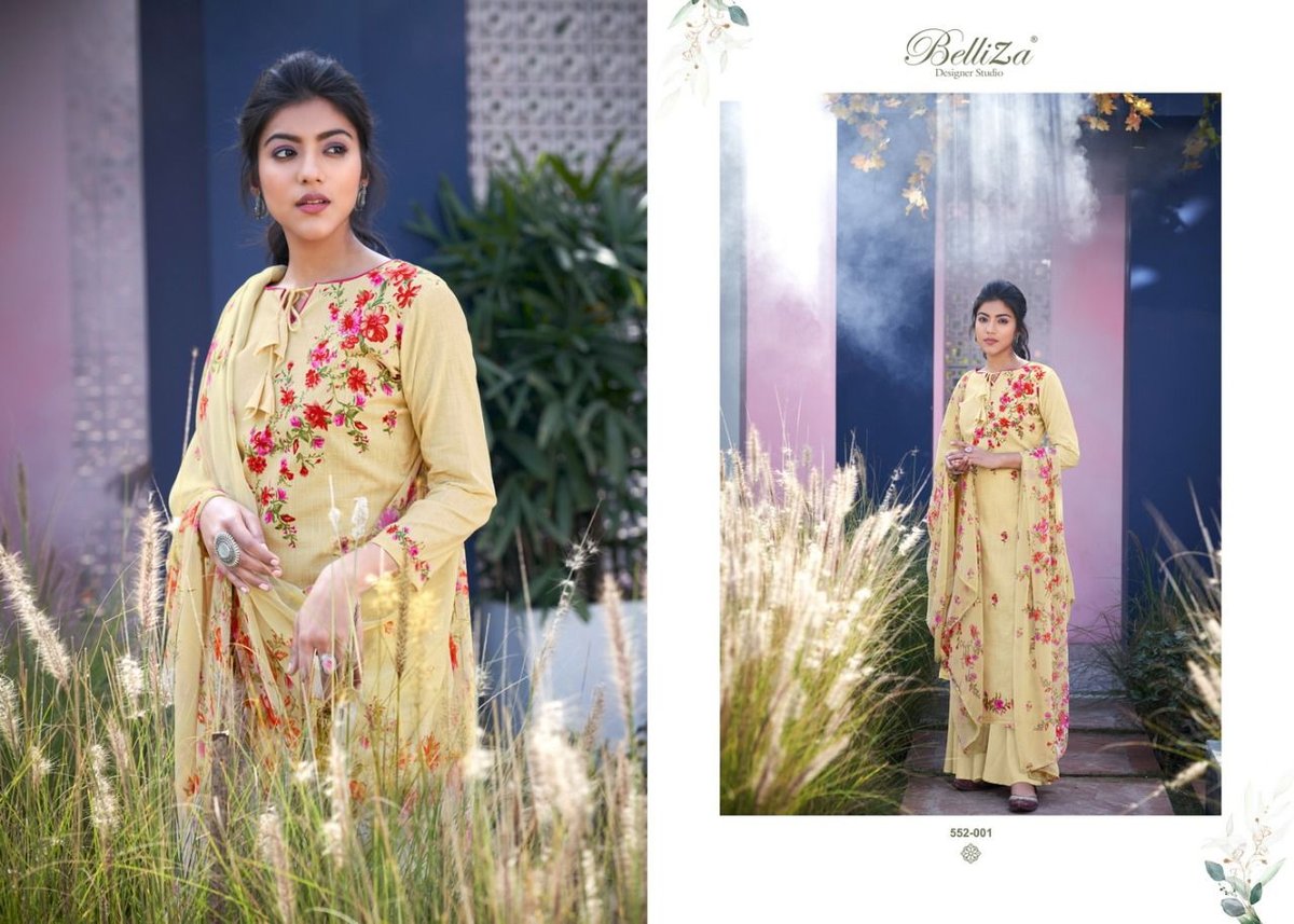 Belliza Designer Helix Vol-2 552-001 to 552-010 Series 1