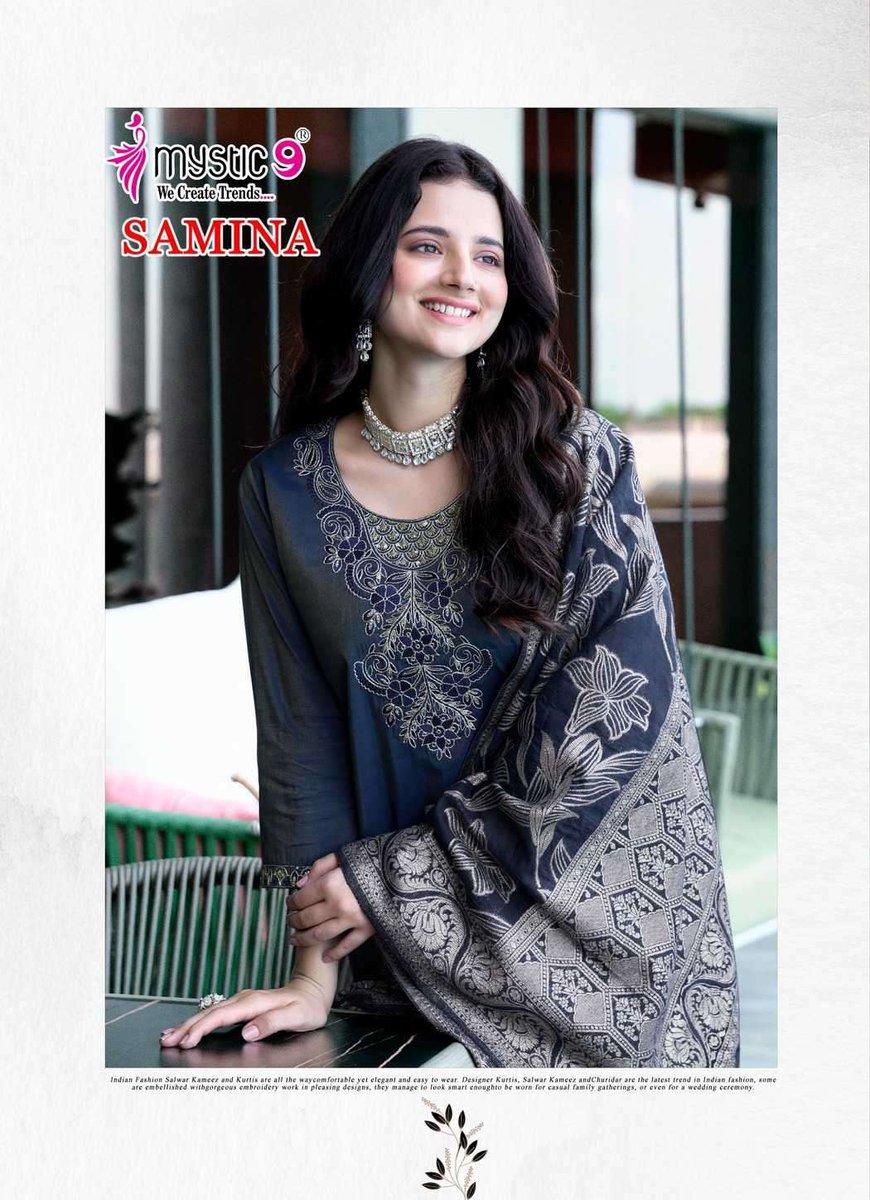 MYSTIC 9 SAMINA VOL-1 ROMAN SILK 1001-1008 SERIES 6