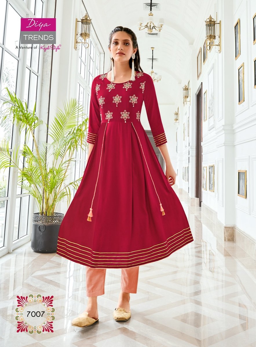 Diya Trendz Ethnic City Vol-7 7001-7010 Series 7