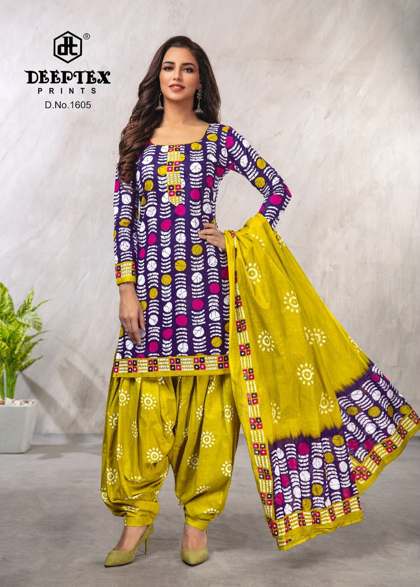 Deeptex Prints Batik Plus Vol-16 1601-1610 Series 5