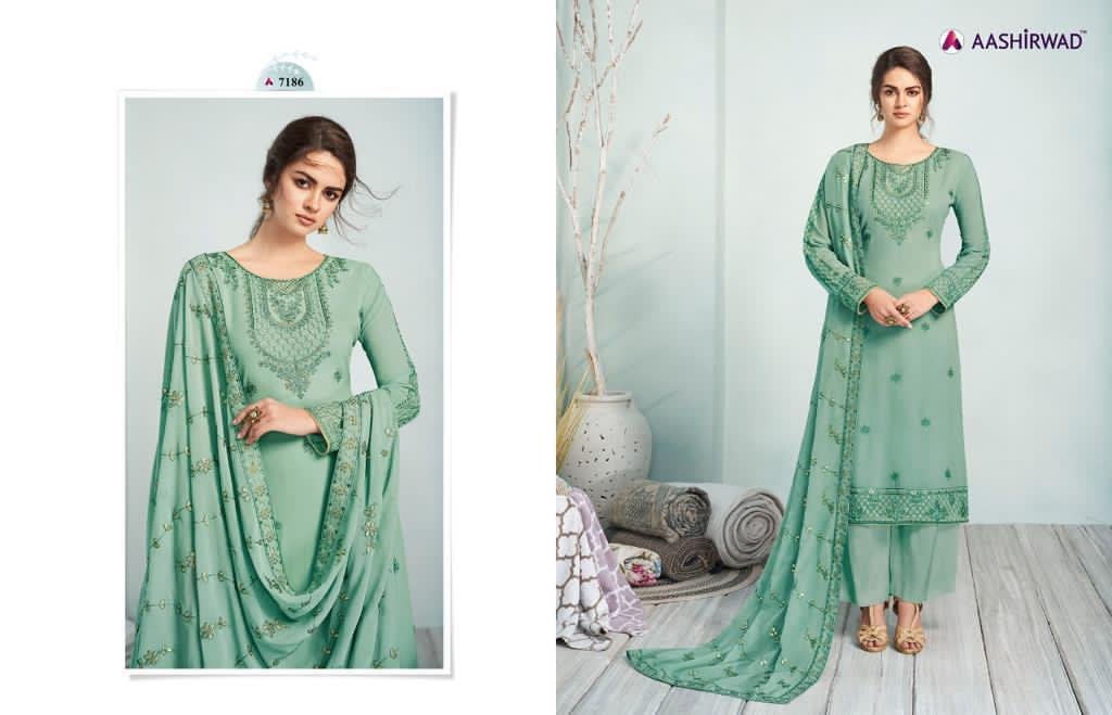 Aashirwad Creation Mehreen 7184-7189 Series 3