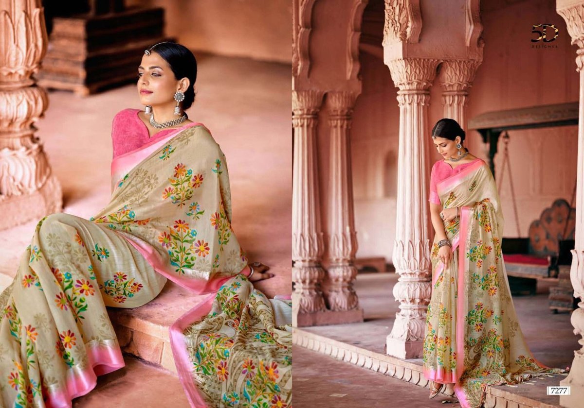 5D Designer Linen Silk Vol-9 7271-7280 Series 7