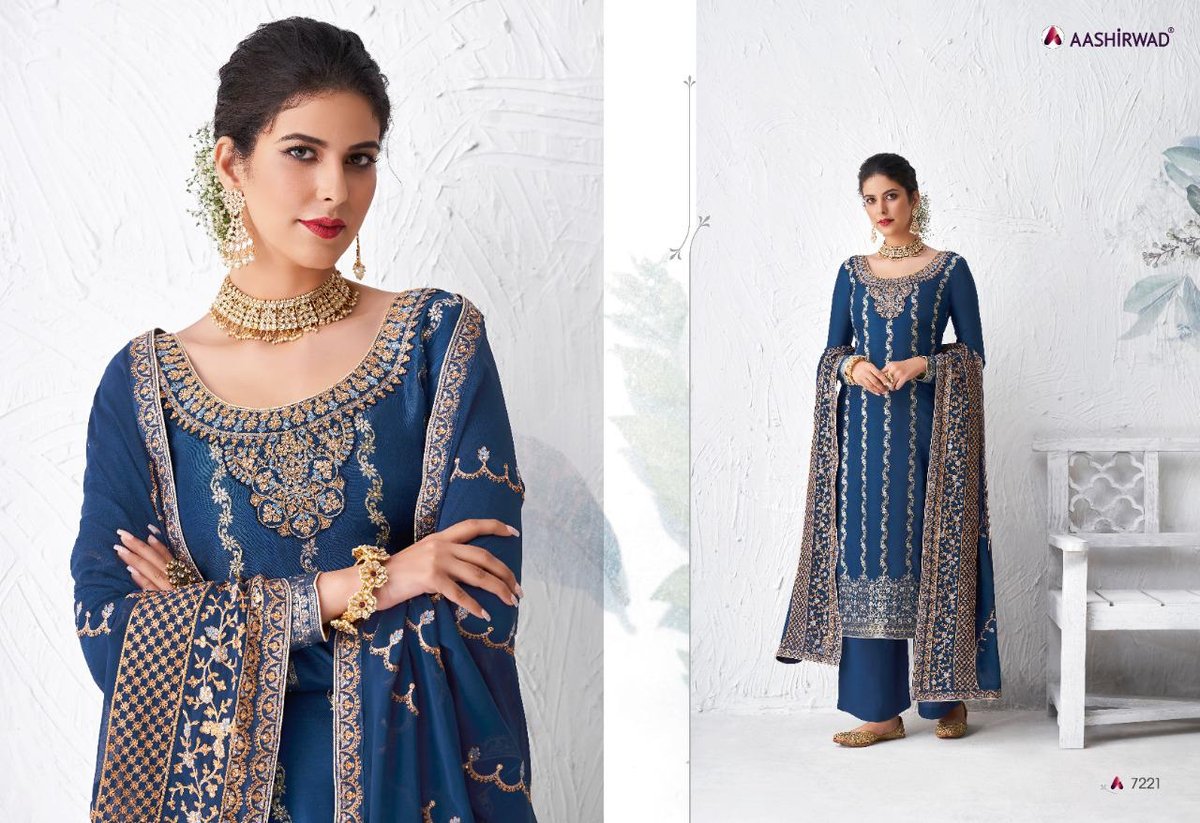 Aashirwad Creation Gulabo 7218-7223 Series 4