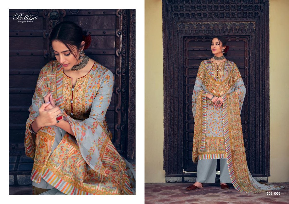 Belliza Designer Swara 508-001 to 508-010 Series 6