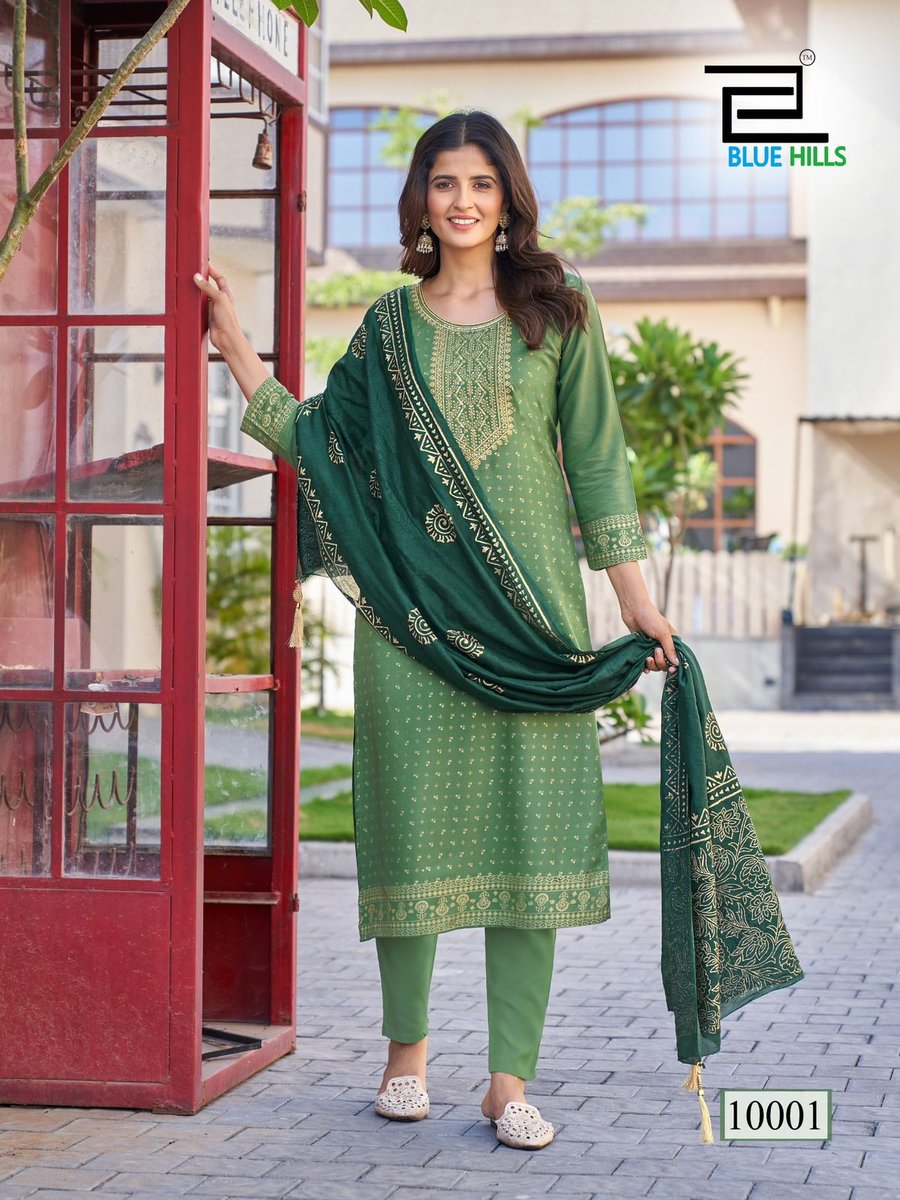 BLUE HILLS ROYAL TOUCH VOL-10 10001 TO 10008 1