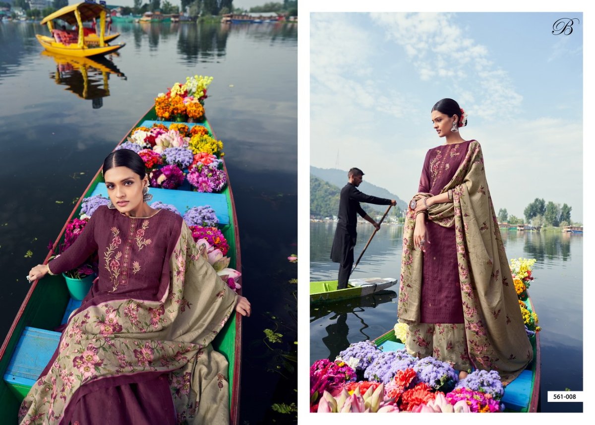 Belliza Designer Nizam-E-Patiyala 561-001 to 561-010 Series 8