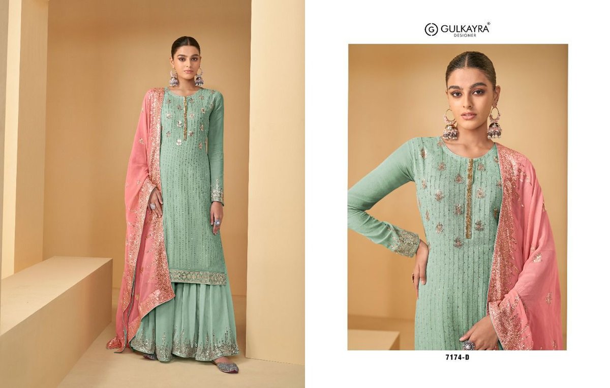 Gulkayra Designer Jhilmil 7174 Colors 4