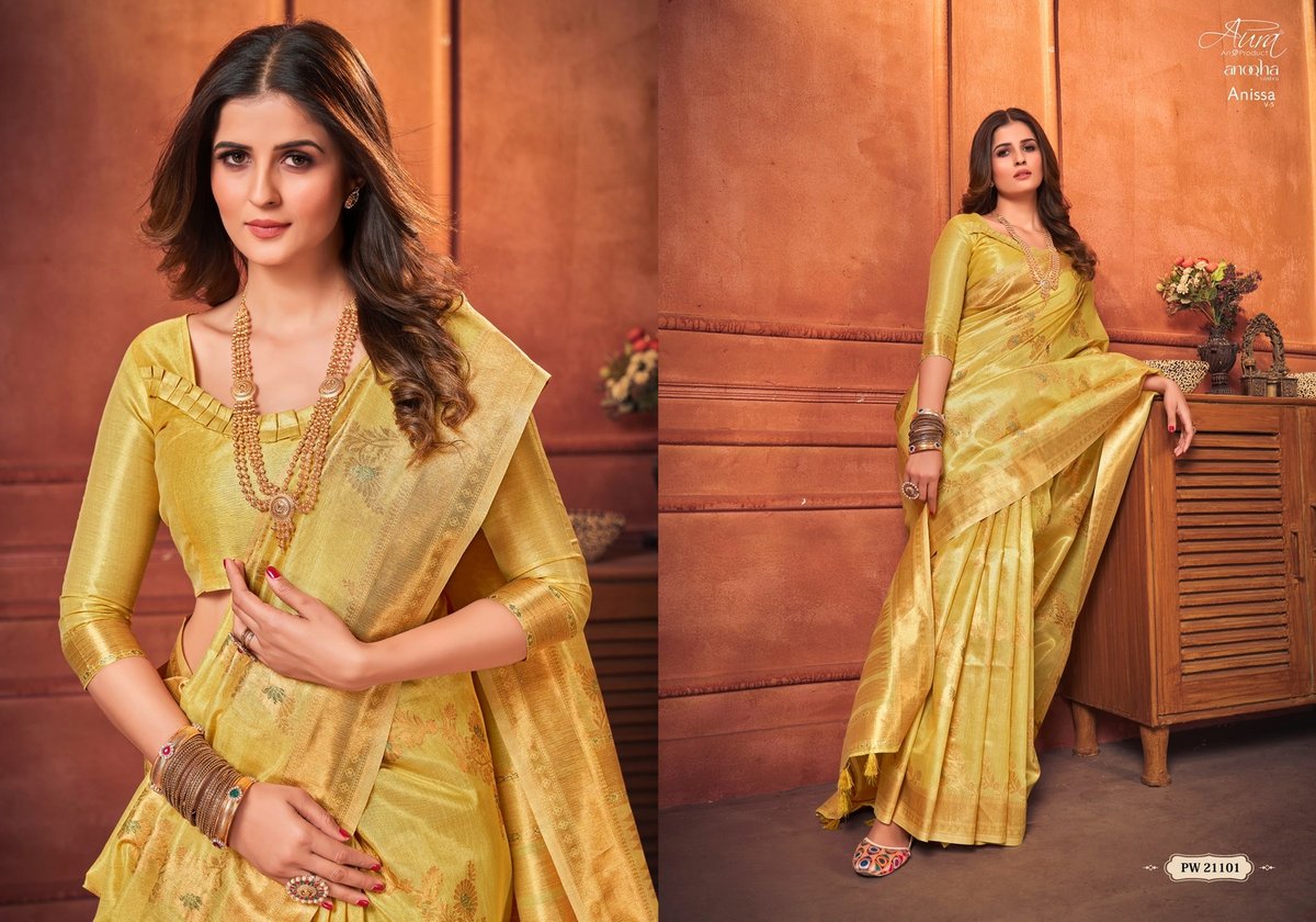 Aura Saree Anissa Vol-5 21101-21106 Series 1