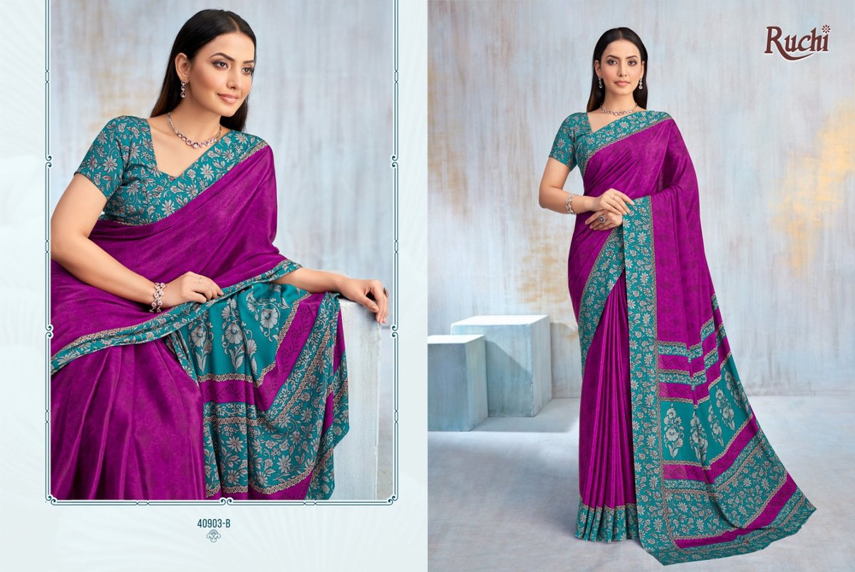RUCHI VIVANTA SILK VOL-42 40901A TO 40903D 9