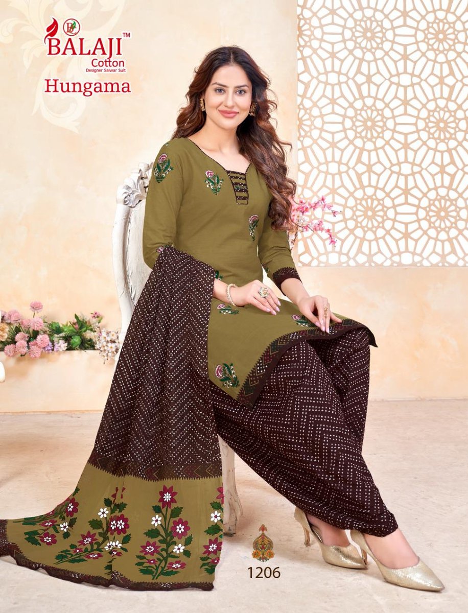 Balaji Cotton Hungama Vol-12 1201-1216 Series 6