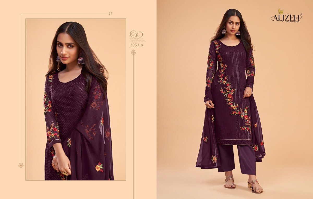 Alizeh Zaida Vol-12 2053 Colors 1