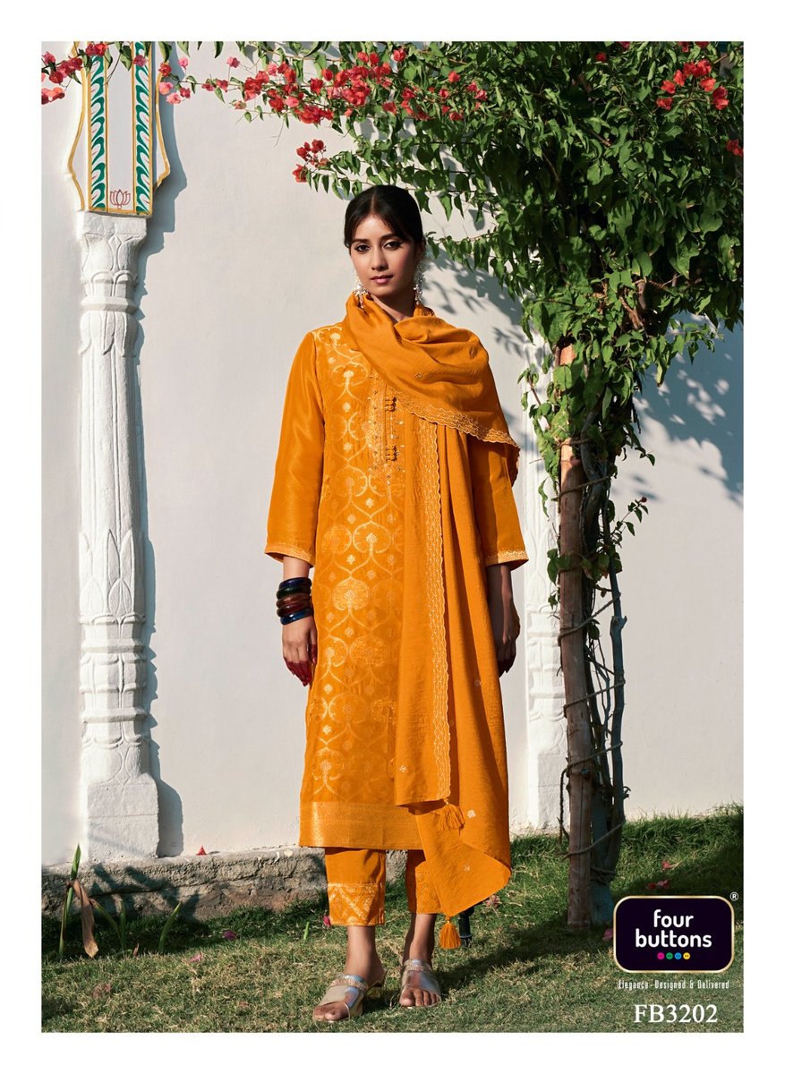 Four Buttons Banaras Vol-3 3201-3206 Series 2