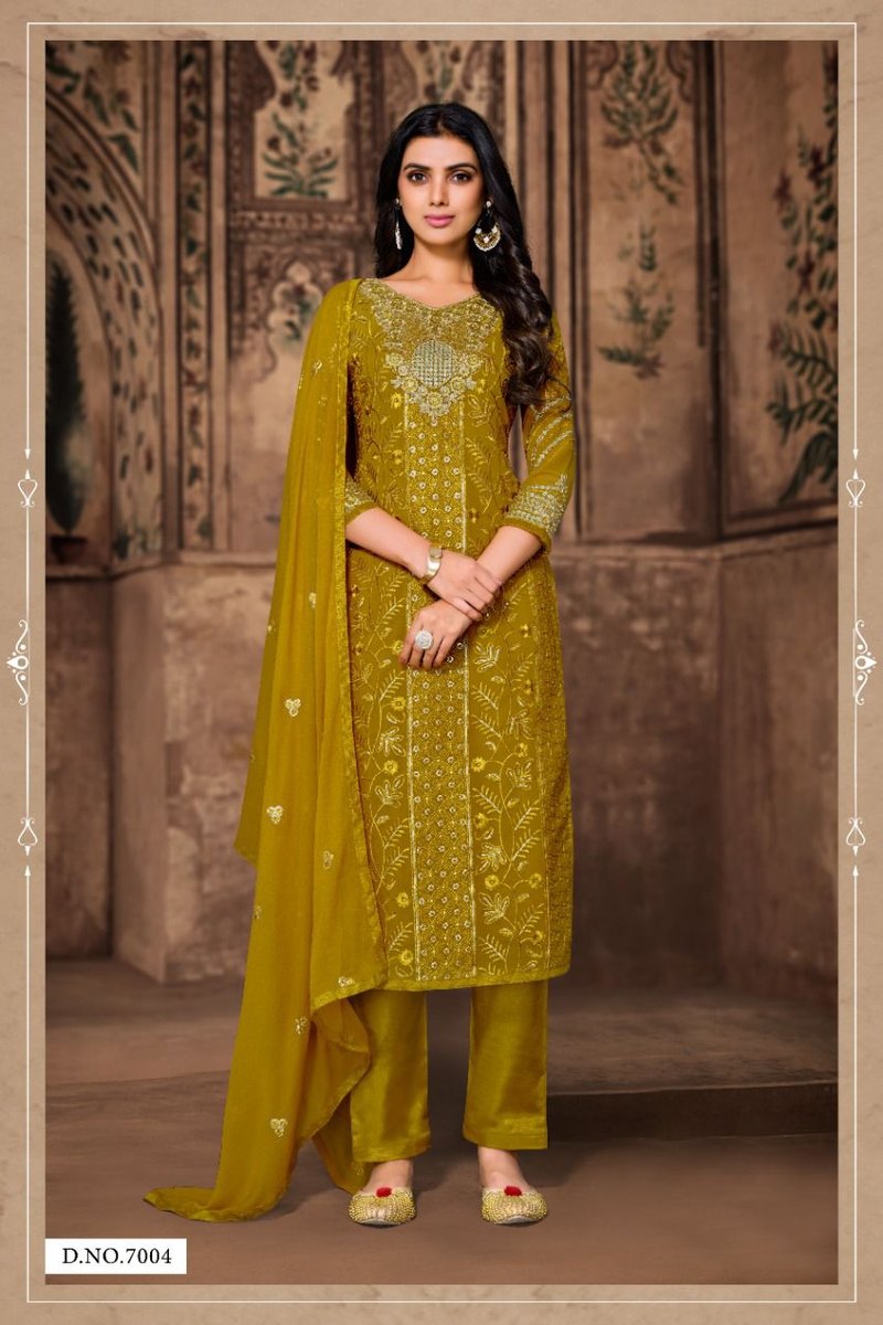 FK Fashion Hub Lakhnavi 7001-7005 Series 4