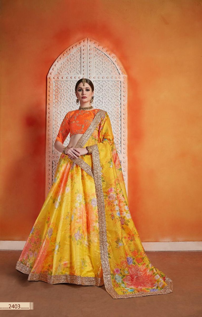 Arya Designs Florals Vol-3 2401-2407 Series 3