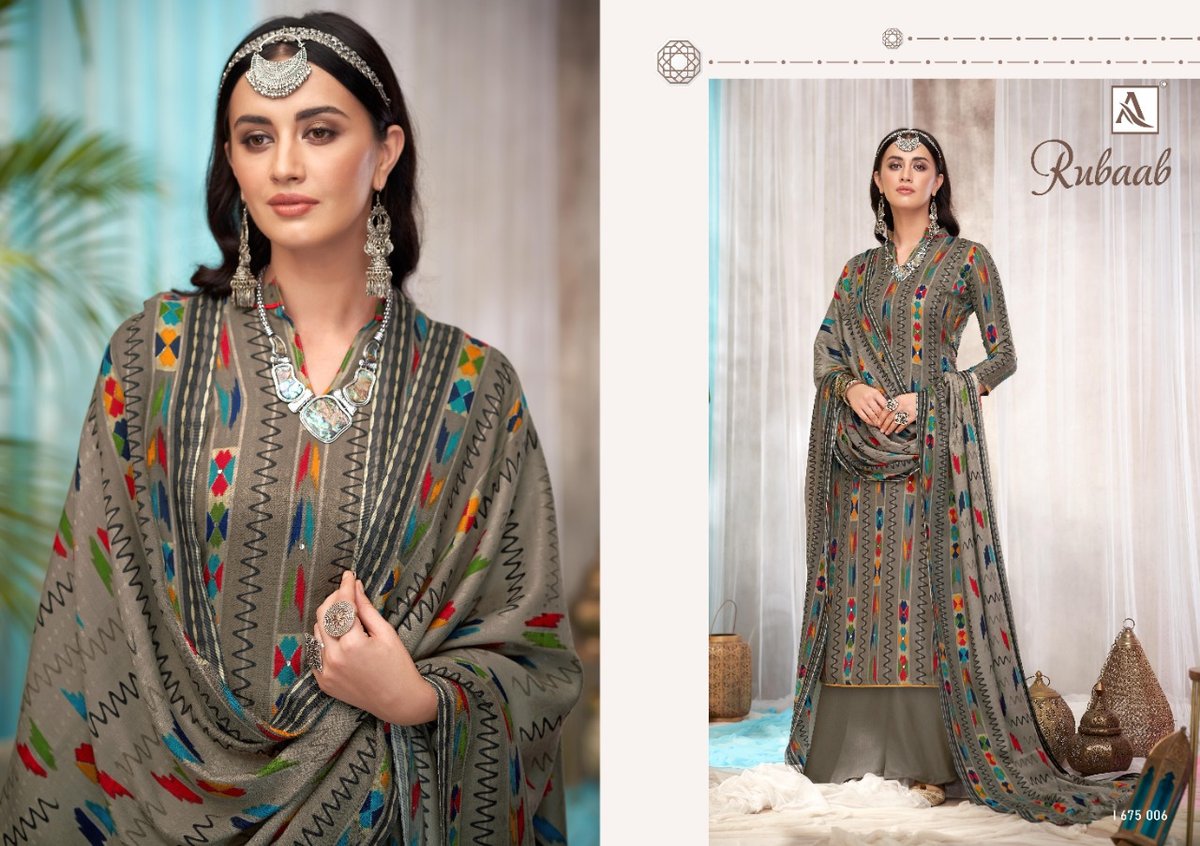 Alok Suits Ruhaab 675-001-675-010 Series 6