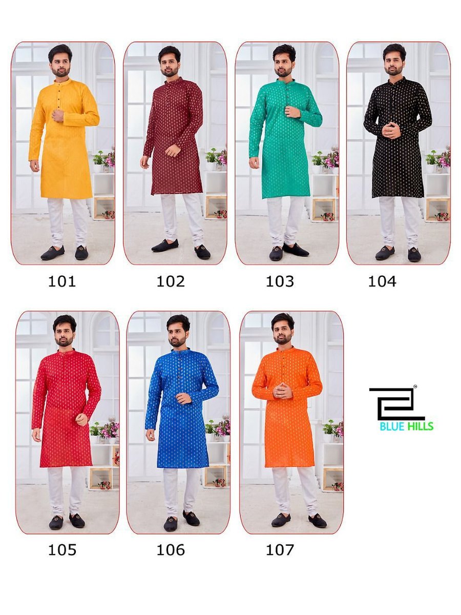 Blue Hills Mens Kurta 101-107 Series 8